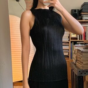 Issey Miyake Pleats Please Tank Black JP3